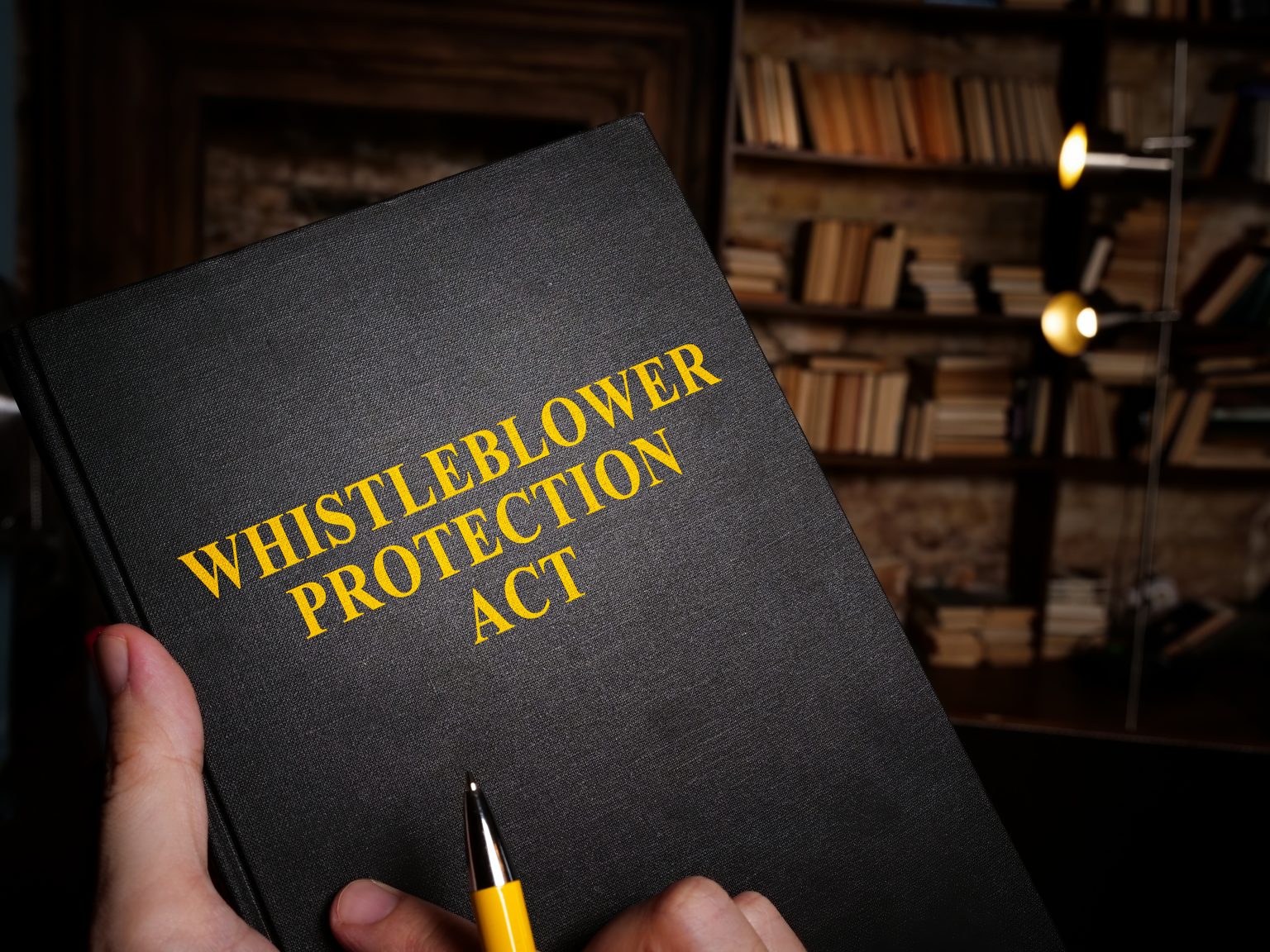 Whistleblower Protection Act Book At The Library. | ELLINT